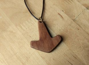 Marteau de Thor en bois faie