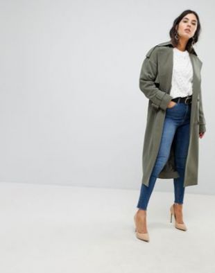 ASOS   Trench tendance avec boucle at asos.com