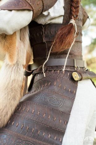 25% DISCOUNT! Viking armor; “Shieldmaiden" leather skirt