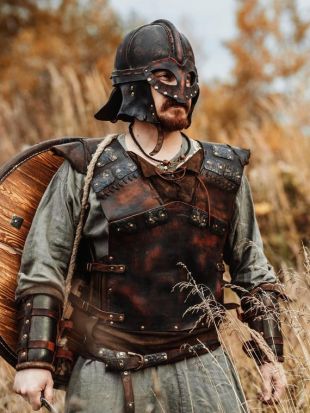 Viking Leather Armour | medieval armor | leather armor | viking armor | larp armour | leather armor men | viking costume | torso armour