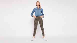 Pantalon skinny camouflage