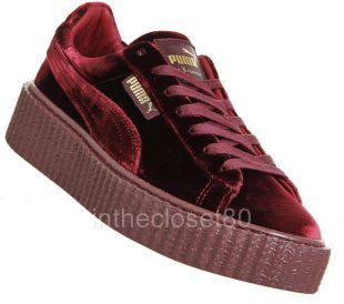 Maroon store pumas rihanna