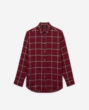 CHEMISE A CARREAUX DETAILS LUREX