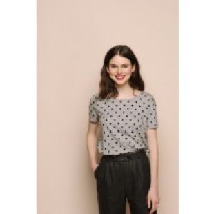 tee shirt gris chine