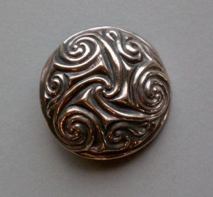 Broche celtique spirale