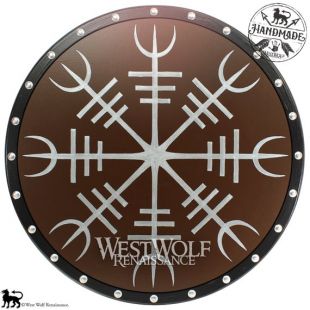 Viking « Barre de la crainte » symbole bouclier   islandais Protection Rune bouclier   nordique/bois/médiéval/armor