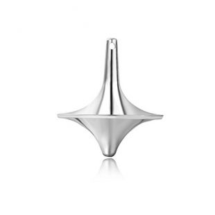 Fresky Stainless Alloy Spinning Top,Inception Totem Polished Spinning Toys Built to Last And Perfect Balance Between Performance and Beauty (Silver)