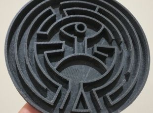 The Maze (Westworld) by danowall on Shapeways