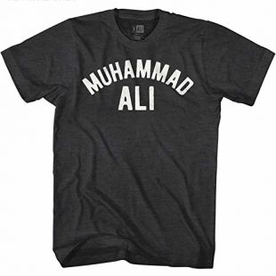 Muhammad Ali - T-Shirt Ali pour Hommes, XX-Large, Black Heather