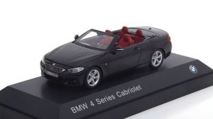 1:43 I Scale BMW 4er F32 Convertible 2013 black | eBay