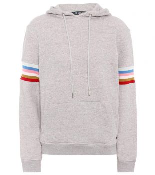 The grey sweatshirt rainbow of Eleanor Shellstrop Kristen Bell in The Good Place S03E01 Spotern