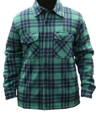 Woodland Supply Co. Men's Heavy Warm Fleece Sherpa Lined Zip Up JacketMediumG... | eBay
