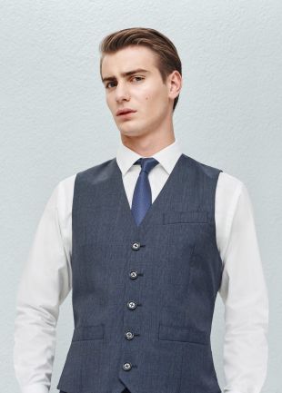 Gilet de costume prince de galles    Homme |