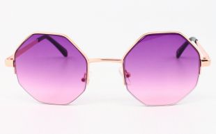 Octagon Vintage Hexagon Retro Style Hippy Festival Fashion Sunglasses | eBay