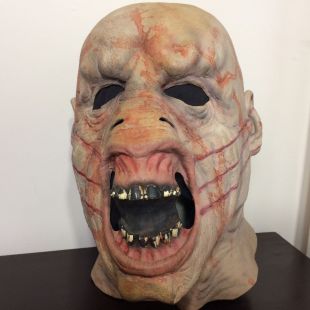 1993 HELLRAISER CHATTERER FULL LATEX ADULT HALLOWEEN MASK CINEMA SECRETS  | eBay