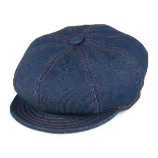 Casquette Gavroche Denim Stitch jean NEW YORK HAT CO.