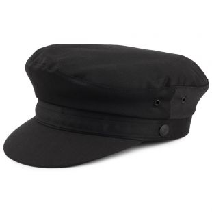 Casquette de Marin en Coton noir JAXON & JAMES