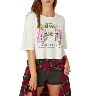 T shirt Volcom Ozzie   Blanc