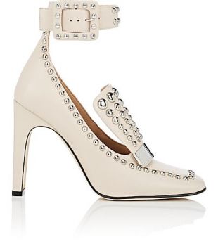 SR1 Studded Ankle-Strap Pumps