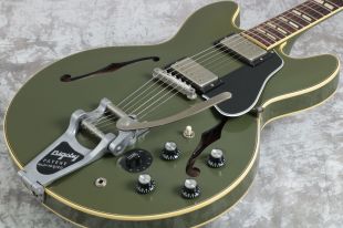 Gibson Memphis Limited Run 1964 ES 345 VOS Olive Drab Green | eBay