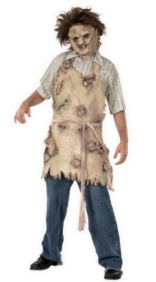 Rubie's Costume Texas Chainsaw Massacre Deluxe Apron Of Souls, Brown, One Size