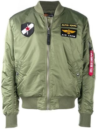 Alpha Industries Loose Bomber Jacket    Farfetch