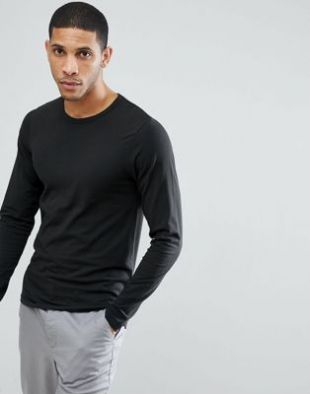 Jack & Jones Essentials long sleeve t shirt at asos.com