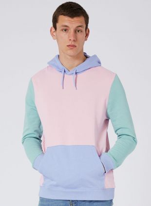 topman colorblock hoodie