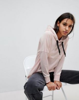 Noisy May Oversized Long Hoodie Sweater at asos.com