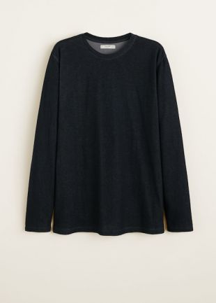 T shirt   f foLong sleeve Men | MANGO Man United Kingdom