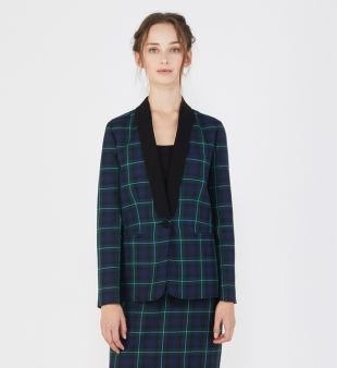 Veste à carreaux - Claudie Pierlot