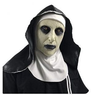 Nuoka - Halloween Purge Cosply Costume Scary The Town Nun Mask (Style B)