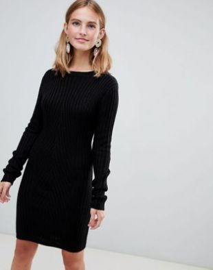 Brave Soul Poppy Sweater Dress at asos.com