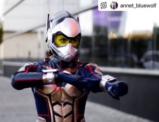Le costume de guêpe Marvel casque la guêpe Ant Man et la guêpe cosplay nouveau masque la guêpe Marvel guêpe masque casque la guêpe Marvel