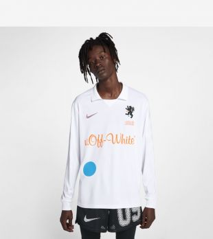 off white nike football hoodie