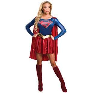 Rubie's Women's Supergirl Tv Show Costume Dress, As Shown, Large