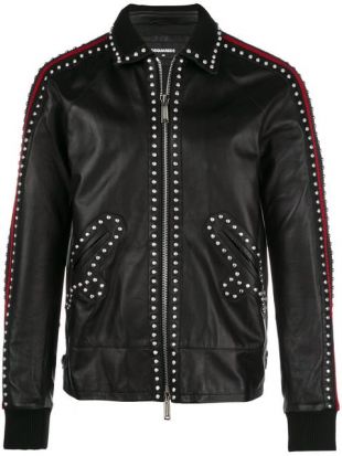 Dsquared2 Veste Cloutée