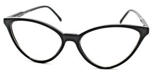 Black Clear Lens Cat Eye Glasses Vintage Retro Lolita Style #1708 London Design | eBay