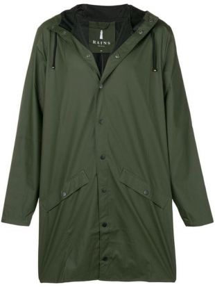 Rains Imperméable Long Zippé