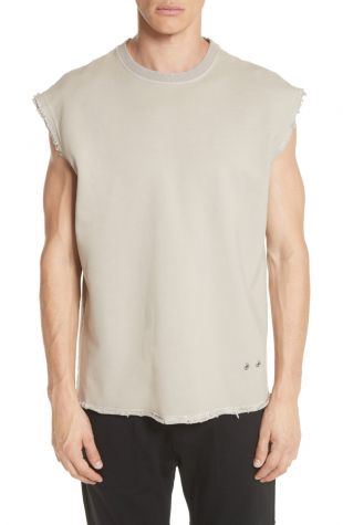 Helmut Lang Distressed Sleeveless T Shirt