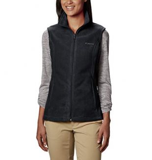 Columbia Women's Benton Springs Soft Fleece Vest, Purple Dahlia, Small