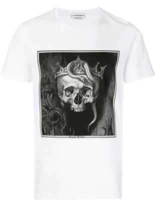 Alexander McQueen Crowned Skull T shirt