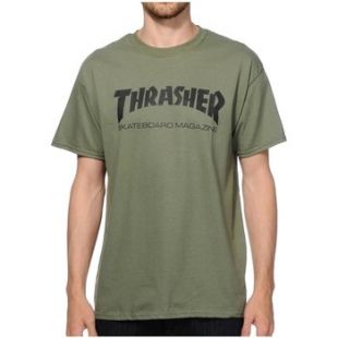 Thrasher Military T-shirt Skate Mag