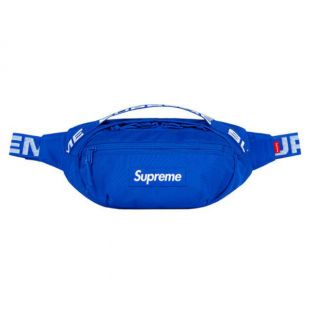Supreme Waist Bag in blue (SS18)