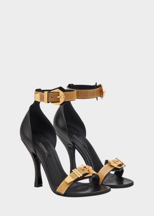 Versace Satin Strass Belt Sandals for Women | US Online Store