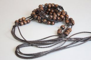 Accessoires pour macramé marron ceinture   ceinture en cuir perles ceinture en cuir marron   ceinture de Summertime Hippie   ceinture Boho   femme   Brown   femmes