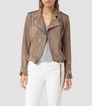 AllSaints Plait Balfern Biker Jacket