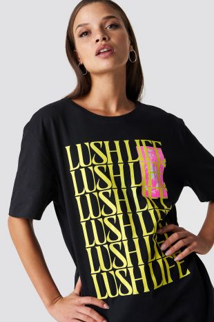 Lush Life Unisex Tee Black