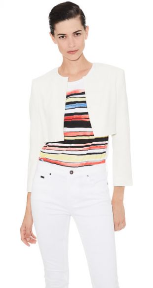 Haut en jersey de coton imprime