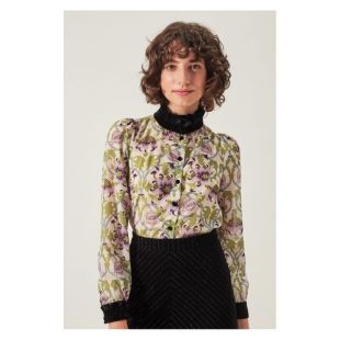 Chemise Baroque greige
